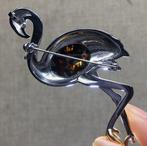 Mooie broche met meteoriet SERICHO. - 19 g