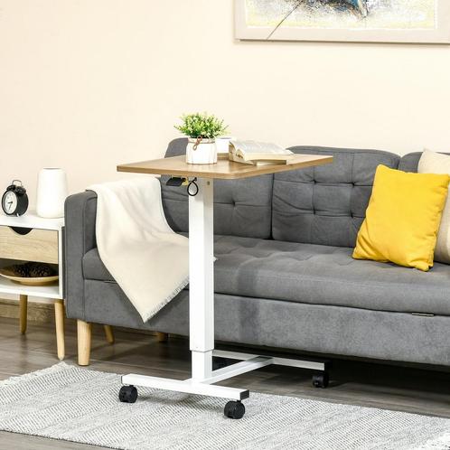 Staand bureau - Verstelbaar - Wielen - Wit, Huis en Inrichting, Bureaus, Nieuw, Ophalen of Verzenden