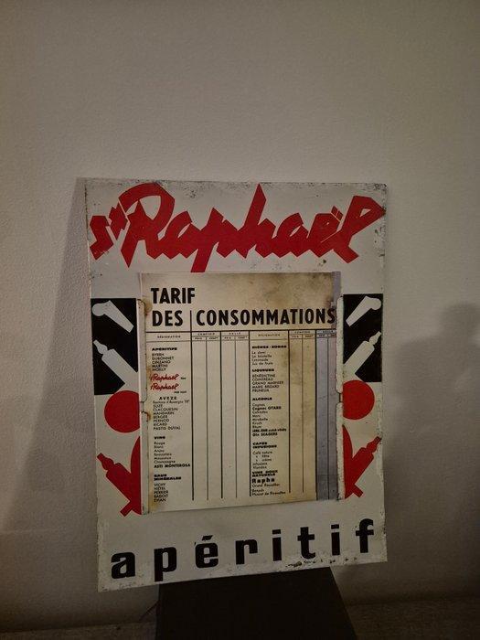 st Raphaël Quinquina - Tarieven voor reclameplaten - St, Antiquités & Art, Antiquités | Assiettes décoratives & Carrelages