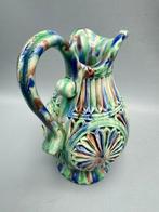 Prachtige Art Deco Aardewerken Kan – Gesigneerd “F.V.” – ca.