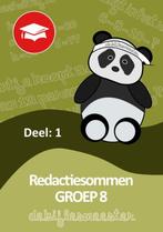 Redactiesommen / deel 1 groep 8 / Oefenboeken De, Verzenden, Zo goed als nieuw, De Bijlesmeester