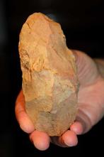 Neolithisch Vuursteen Geslepen hak, beitel - 120 mm (Zonder, Antiek en Kunst