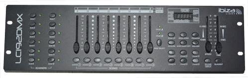 Ibiza Light LC192DMX 192 Kanaals DMX Controller, Musique & Instruments, Lumières & Lasers