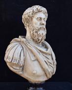 Figuur - Poederbeeld van de marmeren bust van de Romeinse, Antiek en Kunst
