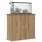 vidaXL Aquariumstandaard 81x36x73cm bewerkt hout artisanaal, Verzenden, Nieuw