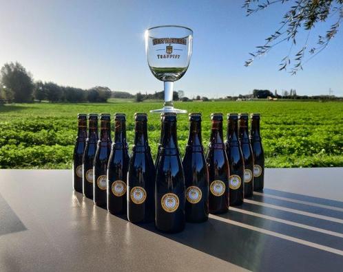 Westvleteren - XII met origineel glas - 33cl -  12 flessen, Verzamelen, Wijnen