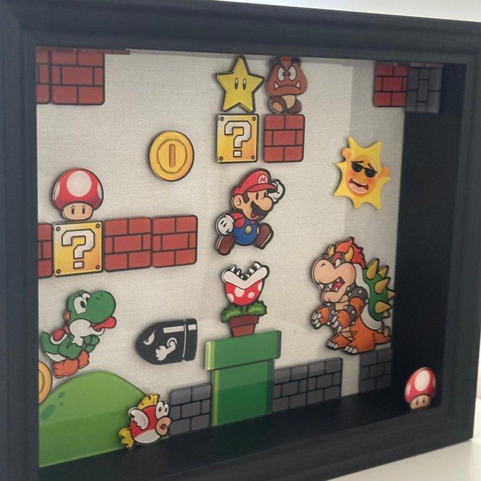 Super Mario Bros - Opera pop 3D in cornice - Super Mario 3D, Games en Spelcomputers, Spelcomputers | Overige Accessoires