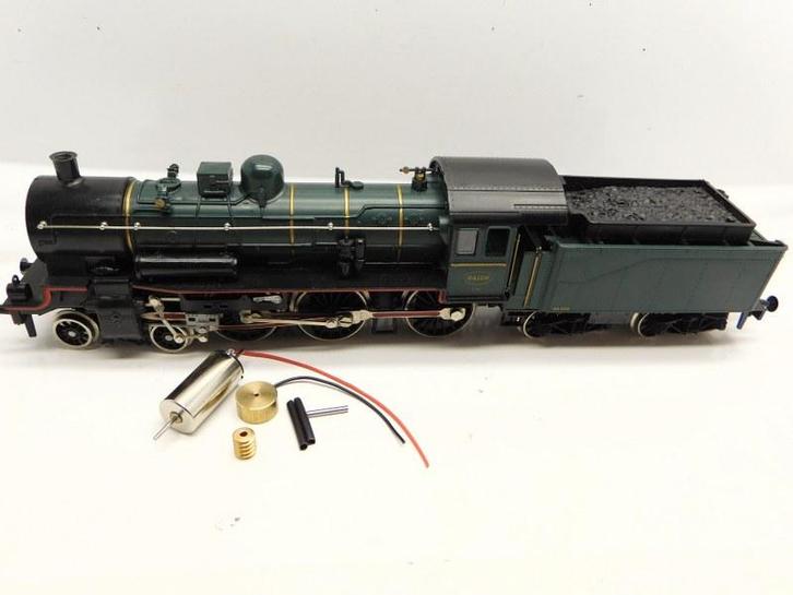 micromotor HLI007G motor ombouwset voor Liliput BR 38, BR, Hobby & Loisirs créatifs, Trains miniatures | HO, Envoi