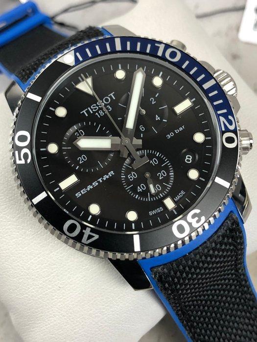Tissot - Seastar 1000 Chronograph - T120.417.17.051.03 -, Handtassen en Accessoires, Horloges | Heren