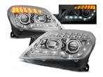 LED DRL koplampen Daylight Chrome geschikt voor Opel Astra H, Auto-onderdelen, Verlichting, Nieuw, Opel, Verzenden