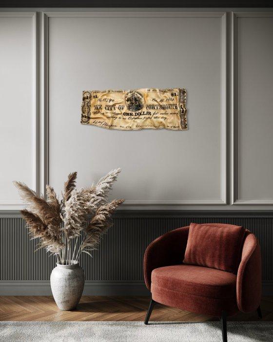 Soyz Bank (1988) - One Dollar, Antiquités & Art, Art | Objets design