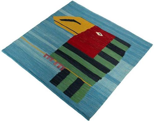 Kelim de designer tissé à la main - pièce de collection -, Huis en Inrichting, Stoffering | Tapijten en Vloerkleden