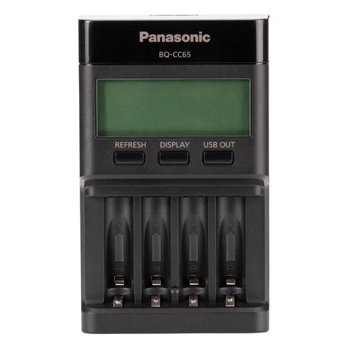 Panasonic BQ-CC65 batterij oplader, TV, Hi-fi & Vidéo, Batteries, Envoi
