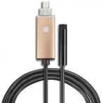 2 in 1 Endoscope 7mm Camera USB OTG voor Android Goud 10...