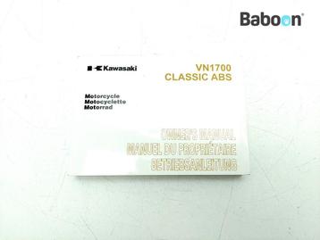Livret dinstructions Kawasaki VN 1700 Classic LT 2009, Motoren, Verzenden, Nieuw
