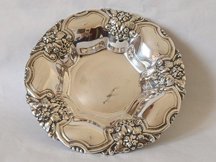 Tafelmiddenstuk - Naturalist / Rococo Revival - Alpaca, Antiek en Kunst, Antiek | Keukengerei