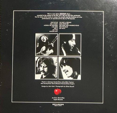Beatles - Let It Be - 1 x JAPAN PRESS - Vinylplaat - Japanse, Cd's en Dvd's, Vinyl Singles
