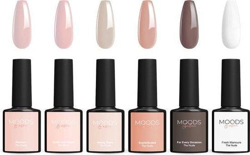 Tweedekans | Moods Gellac 6-delige Set - Gellak - 8ML - Gel, Handtassen en Accessoires, Uiterlijk | Cosmetica en Make-up, Ophalen of Verzenden