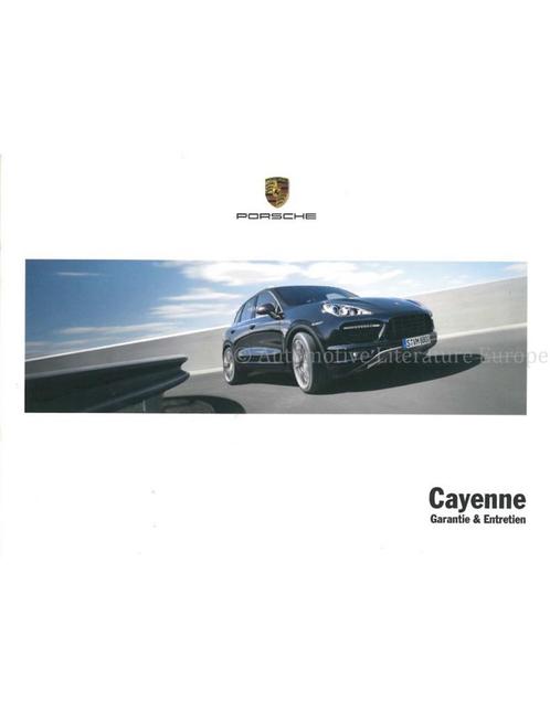 2012 PORSCHE CAYENNE GARANTIE & ONDERHOUD FRANS, Autos : Divers, Modes d'emploi & Notices d'utilisation