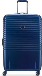 2dekans | Delsey Caumartin Reiskoffer 76 cm - Blauw, Ophalen of Verzenden, Nieuw