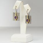 Zonder minimumprijs - Oorbellen Zilver Amethist - Met, Nieuw