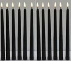 LED Kaarsen Ledcandle Warmwit Zwart 12 stuks, Hobby en Vrije tijd, Knutselen, Nieuw