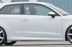 Rieger side skirt | Audi A3 8V 2013-2016 3D/cabrio | ABS | R, Verzenden, Nieuw, Audi