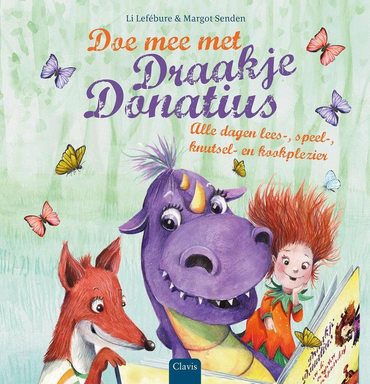 Doe mee met draakje Donatius (9789044852769, Li Lefébure), Antiek en Kunst, Antiek | Boeken en Manuscripten, Verzenden