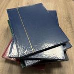 Accessoires - 10 Leuchtturm insteekalbums met 16 witte, Postzegels en Munten, Gestempeld