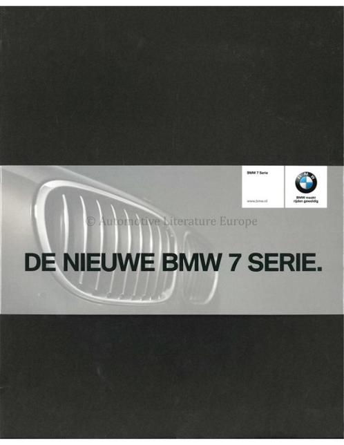 2012 BMW 7 SERIE BROCHURE NEDERLANDS, Boeken, Auto's | Folders en Tijdschriften, Ophalen of Verzenden