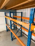 Palletstelling in goede staat 5,5 lopende meter 90cm diep..., Ophalen of Verzenden