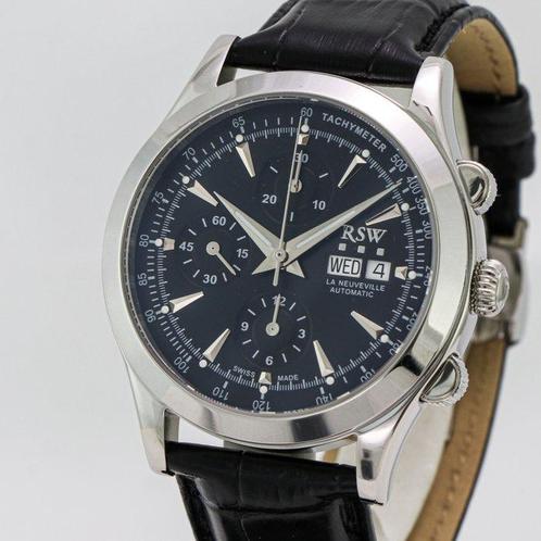 RSW - La Neuveville Valjoux automatic - RSWA129-SL-3 - Heren, Handtassen en Accessoires, Horloges | Heren
