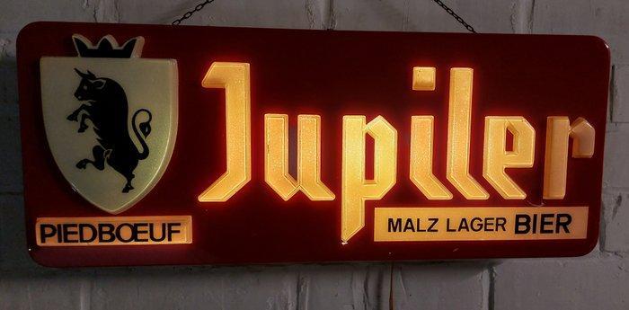 Jupiler vintage lichtreclame (1960-1970) - Lichtbak -, Antiquités & Art, Antiquités | Assiettes décoratives & Carrelages