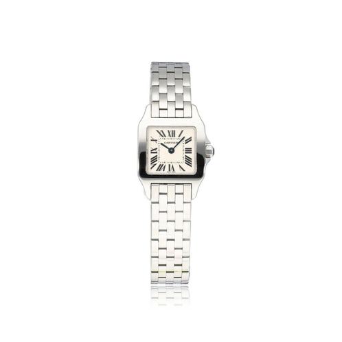 Cartier Santos Demoiselle 2698 uit 2005, Handtassen en Accessoires, Horloges | Dames, Verzenden