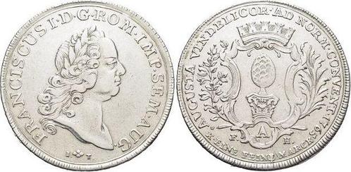 Konventionstaler, daalder 1765 Fh Augsburg-stadt, Timbres & Monnaies, Monnaies | Europe | Monnaies non-euro, Envoi