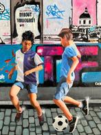 Emilie Pannier - Un ballon aux pieds, Antiek en Kunst