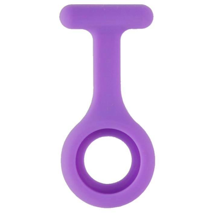 Fako - Verpleegstershorloge - Siliconen Hoesje - Paars, Handtassen en Accessoires, Horloges | Dames, Verzenden