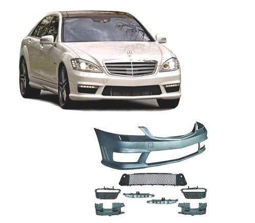 PARE CHOCS FRONTAL POUR MERCEDES W221 LOOK AMG, Autos : Pièces & Accessoires, Carrosserie & Tôlerie, Envoi