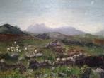 Paul Lauters (1806-1975) - schapen in de bergen, Antiek en Kunst, Kunst | Schilderijen | Klassiek