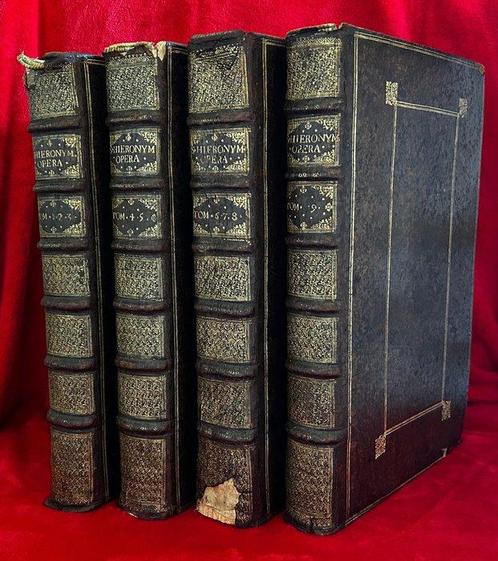 Sancti Hieronymi - Sancti Hieronymi Opera Omnia + Messana, Antiek en Kunst, Antiek | Boeken en Manuscripten