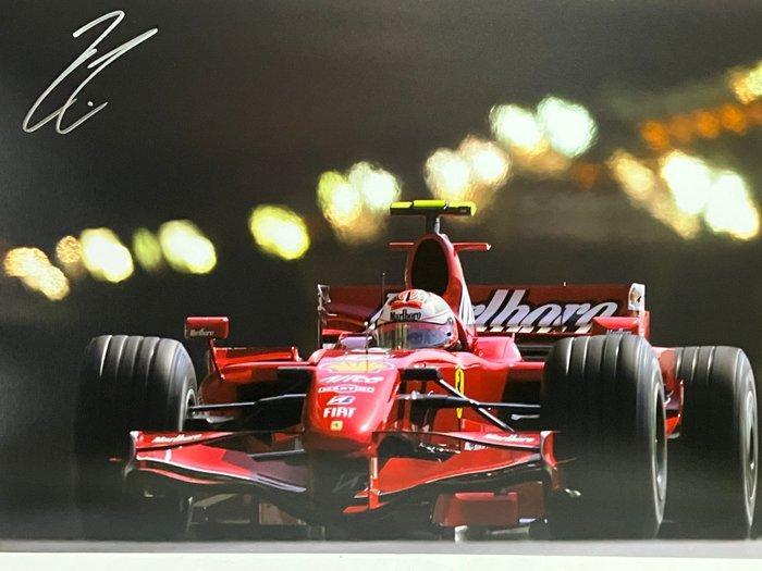 Ferrari - Kimi Räikkönen - 2007 - Foto, Verzamelen, Automerken, Motoren en Formule 1