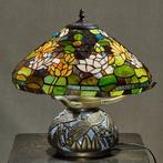 Lamp (1) - Waterlelie - Glas-in-lood, Zinklegering
