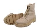 DSTRCT Veterboots in maat 37 Beige | 25% extra korting, Kleding | Dames, Schoenen, Verzenden, Beige, Overige typen, DSTRCT