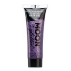 Moon Glitter Holographic Glitter Hair Gel Purple 20ml, Hobby en Vrije tijd, Nieuw, Verzenden