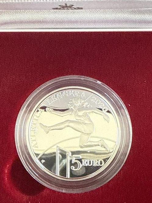 Saint-Marin. 5 Euro / 10 Euro 2020 Athletics + Ludwig van, Postzegels en Munten, Munten | Europa | Euromunten