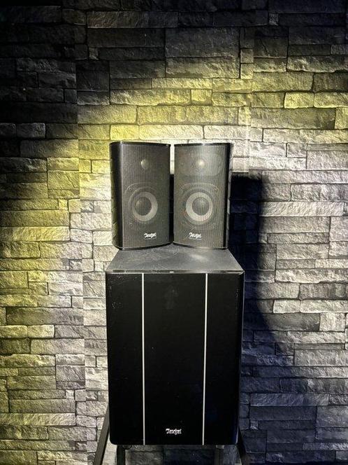 Teufel - IP400F, IP400SW - 2.1 Subwoofer luidsprekerset, Audio, Tv en Foto, Radio's