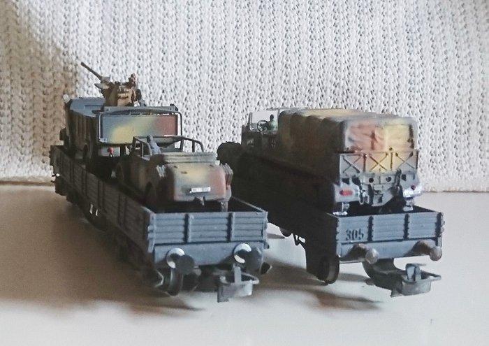 Märklin H0 - Modeltrein goederenwagon (2) -, Hobby en Vrije tijd, Modeltreinen | H0