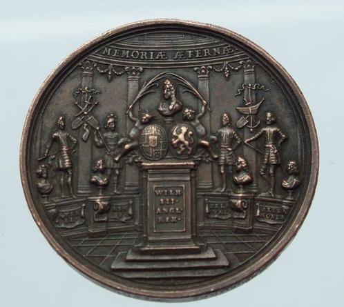 Koninkrijk Engeland. Medaglia 1692. Battaglia di La Hogue, Postzegels en Munten, Munten en Bankbiljetten | Toebehoren