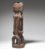 Dogon Janus figuur, Bamboe Stier - Dogon - Mali, Antiek en Kunst