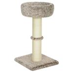 Krabpaal - Klimpaal - Dikke krabpaal - Zacht pluche - Bruin, Dieren en Toebehoren, Katten-accessoires, Ophalen of Verzenden, Nieuw
